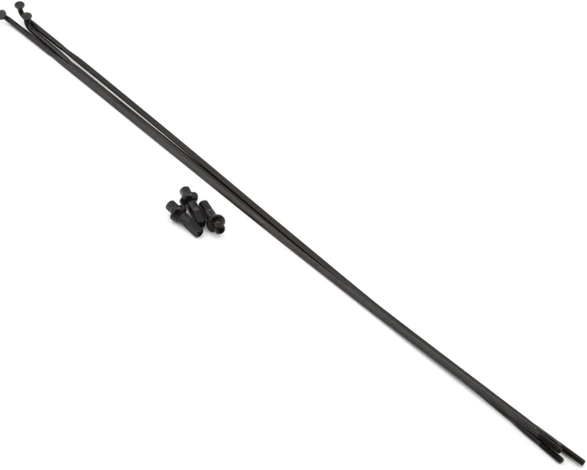 Zipp CX-Ray Spokes (Black) (Bladed) (J-Bend) (Set of 3) (270mm)