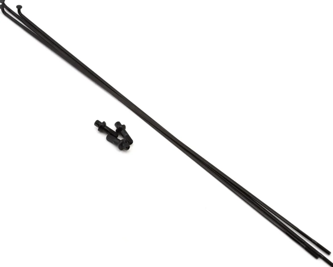 Zipp CX-Sprint Spokes (Black) (Bladed) (J-Bend) (Set of 3) (264mm)