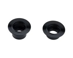 Zipp 76 Front Hub End Cap Set (Black) (12 x 100mm) (Thru-Axle) (Centerlock Disc)