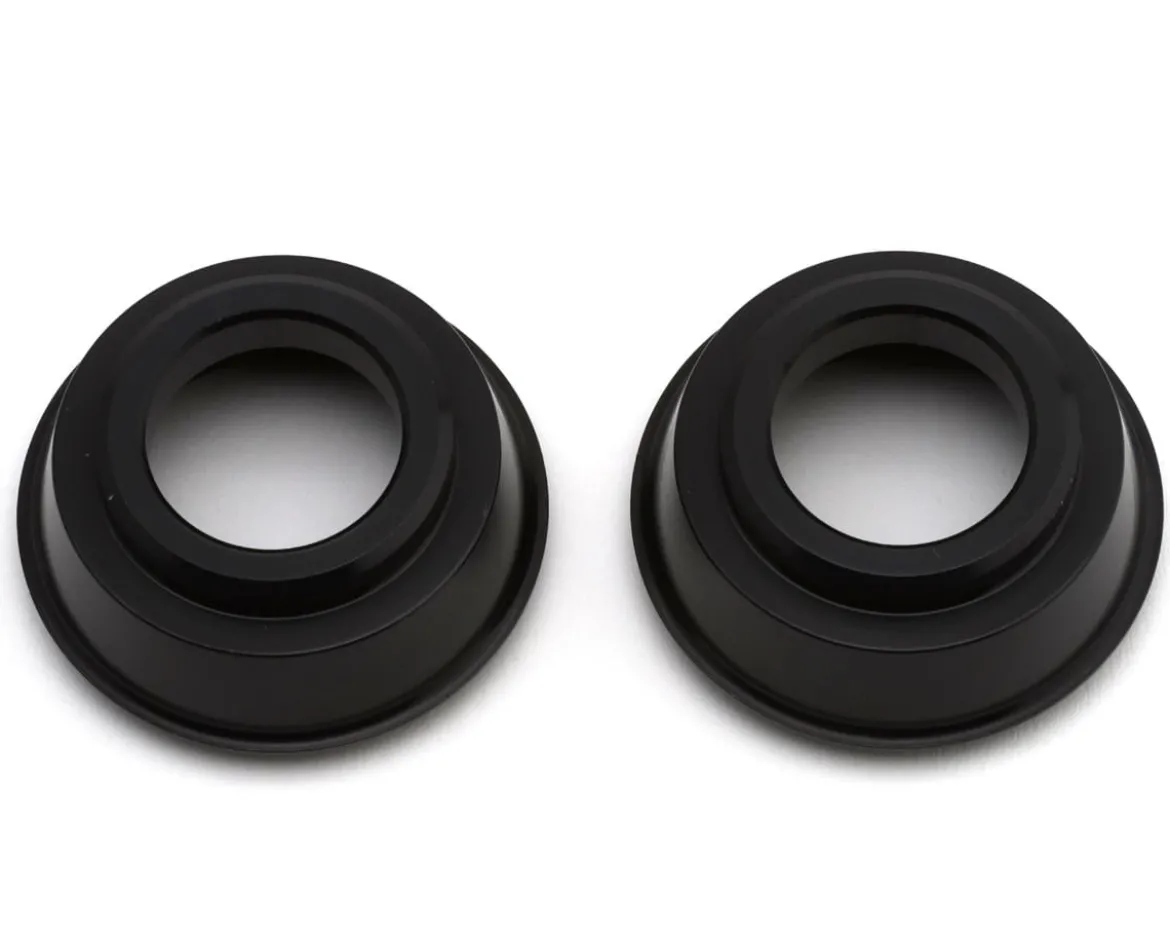 Zipp Front Wheel Axle End Cap Set (Black) (1ZERO HITOP/3ZERO MOTO)