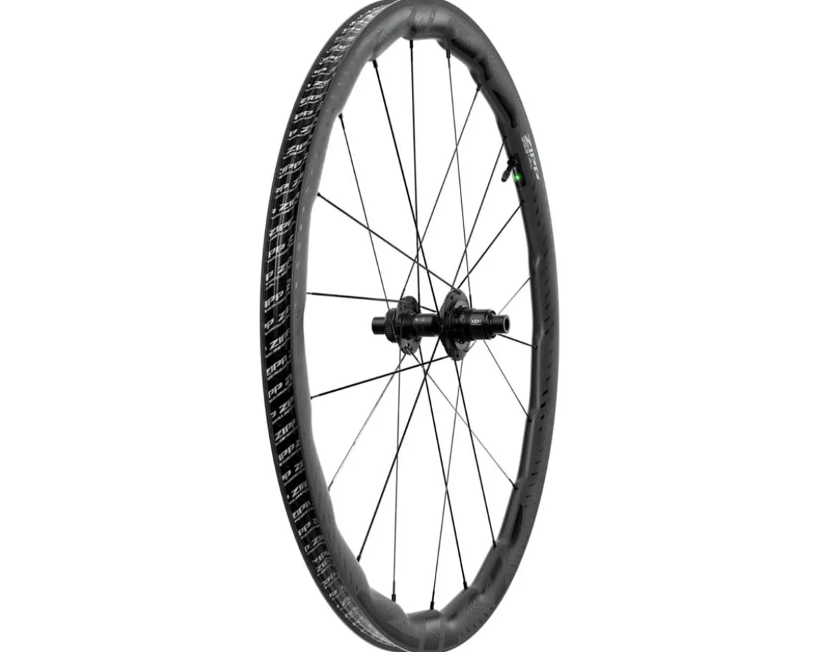 Zipp 353 NSW Carbon Disc Brake Road Wheel (B1) (Black) (SRAM XDR) (Rear) (12 x 142mm) (700c) (Centerlock) (Tubeless)