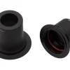 Zipp Rear Axle End Cap Set for Cognition V2 Hubs (Black) (12 x 142) (XDR & HG Freehub Bodies)