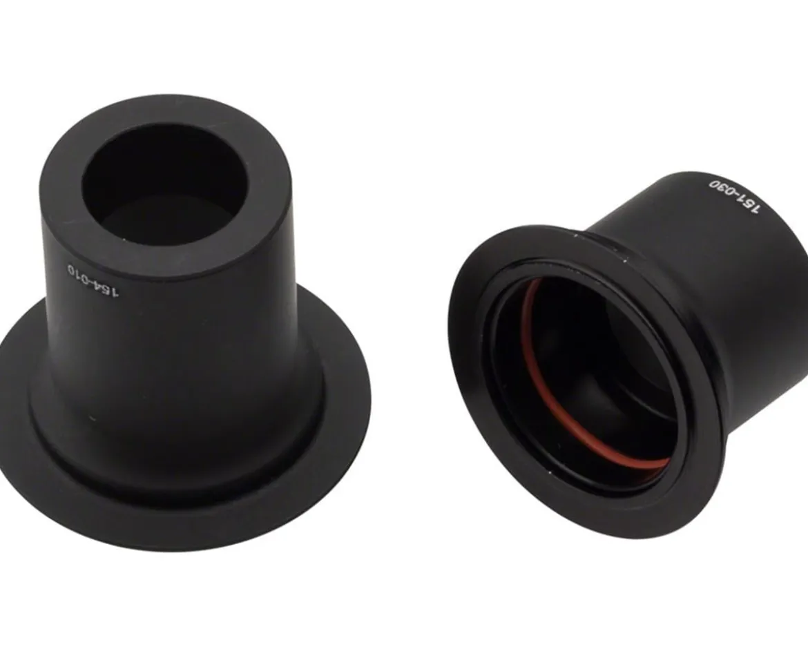 Zipp Rear Axle End Cap Set for Cognition V2 Hubs (Black) (12 x 142) (XDR & HG Freehub Bodies)