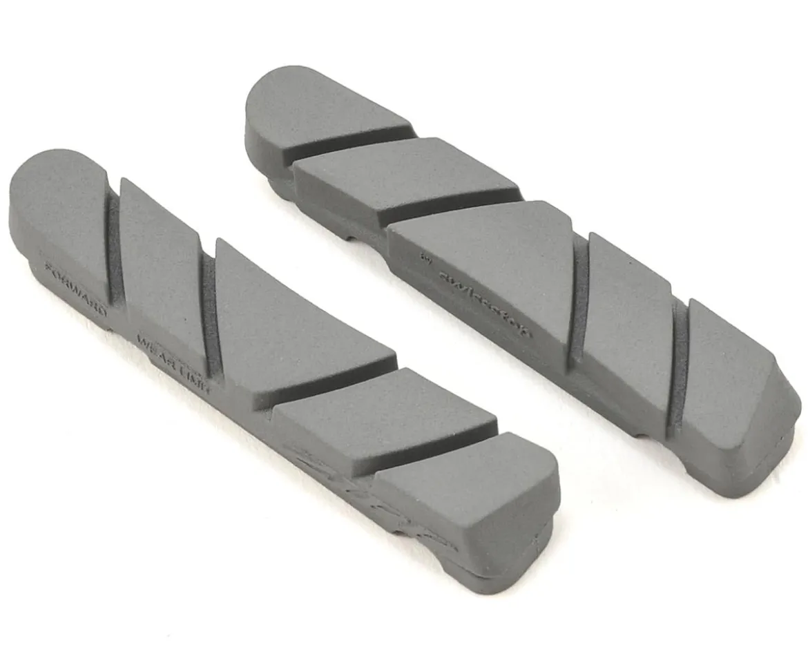 Zipp Tangente Platinum Pro Evo Brake Pad Inserts (Grey) (1 Pair) (Shimano/SRAM Holder) (For Carbon Rims)