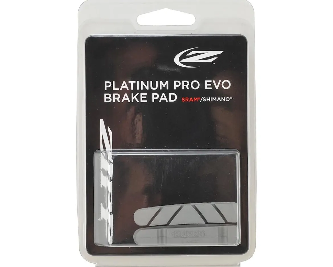Zipp Tangente Platinum Pro Evo Brake Pad Inserts (Grey) (1 Pair) (Shimano/SRAM Holder) (For Carbon Rims)