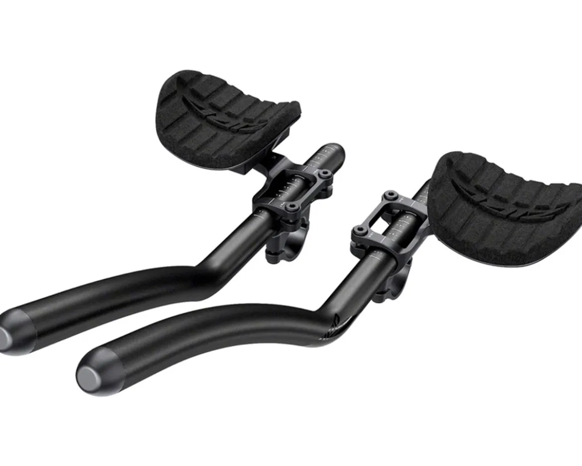 Zipp Vuka Clip Aerobars w/ Alumina Evo 110 Extensions (Black) (31.8mm) (Above Bar Mount)