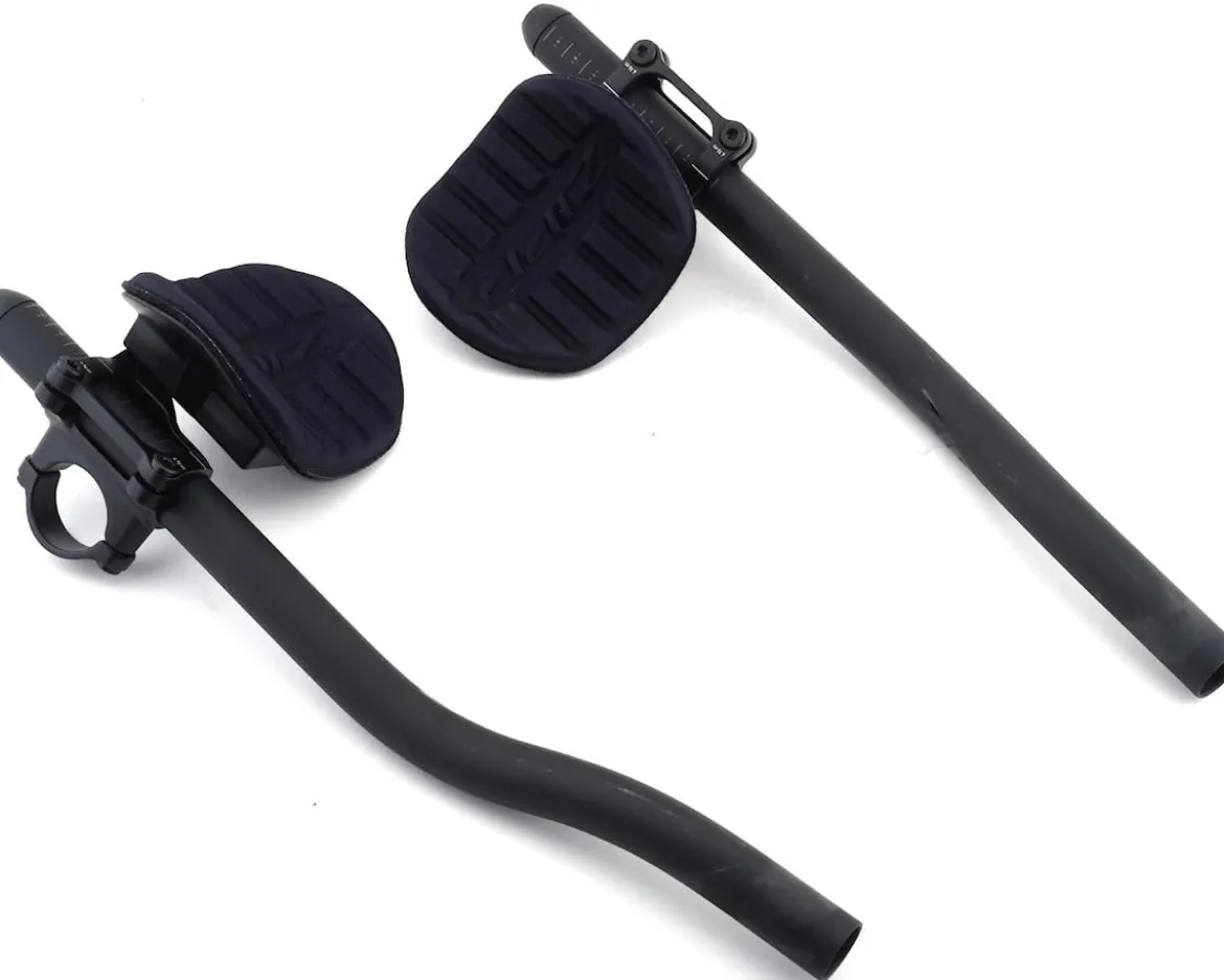 Zipp Vuka Clip Aerobars w/ Alumina Race Extensions (Black) (31.8mm) (Above Bar Mount)