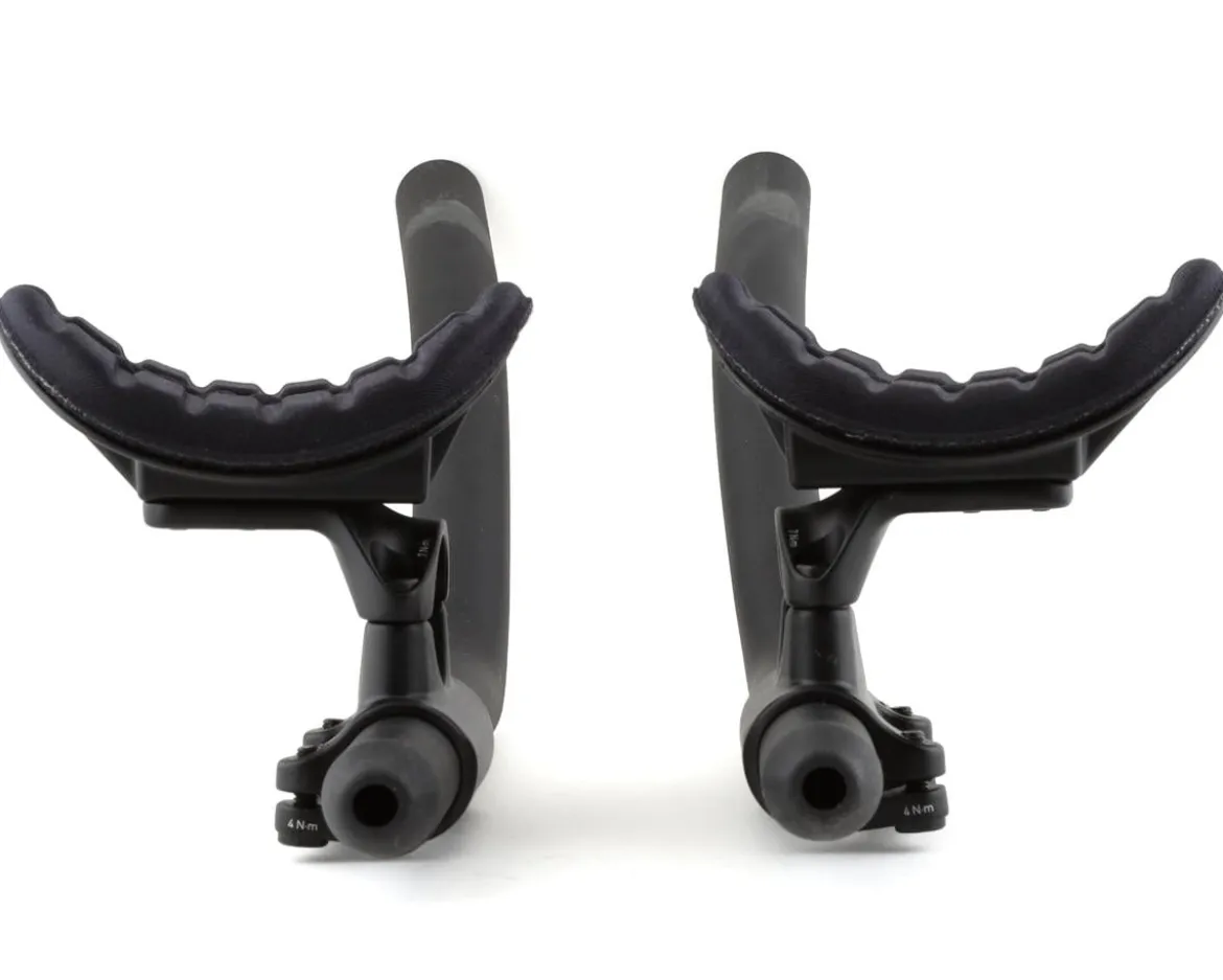 Zipp Vuka Clip Aerobars w/ Alumina Evo 110 Extensions (Black) (31.8mm) (Below Bar Mount)