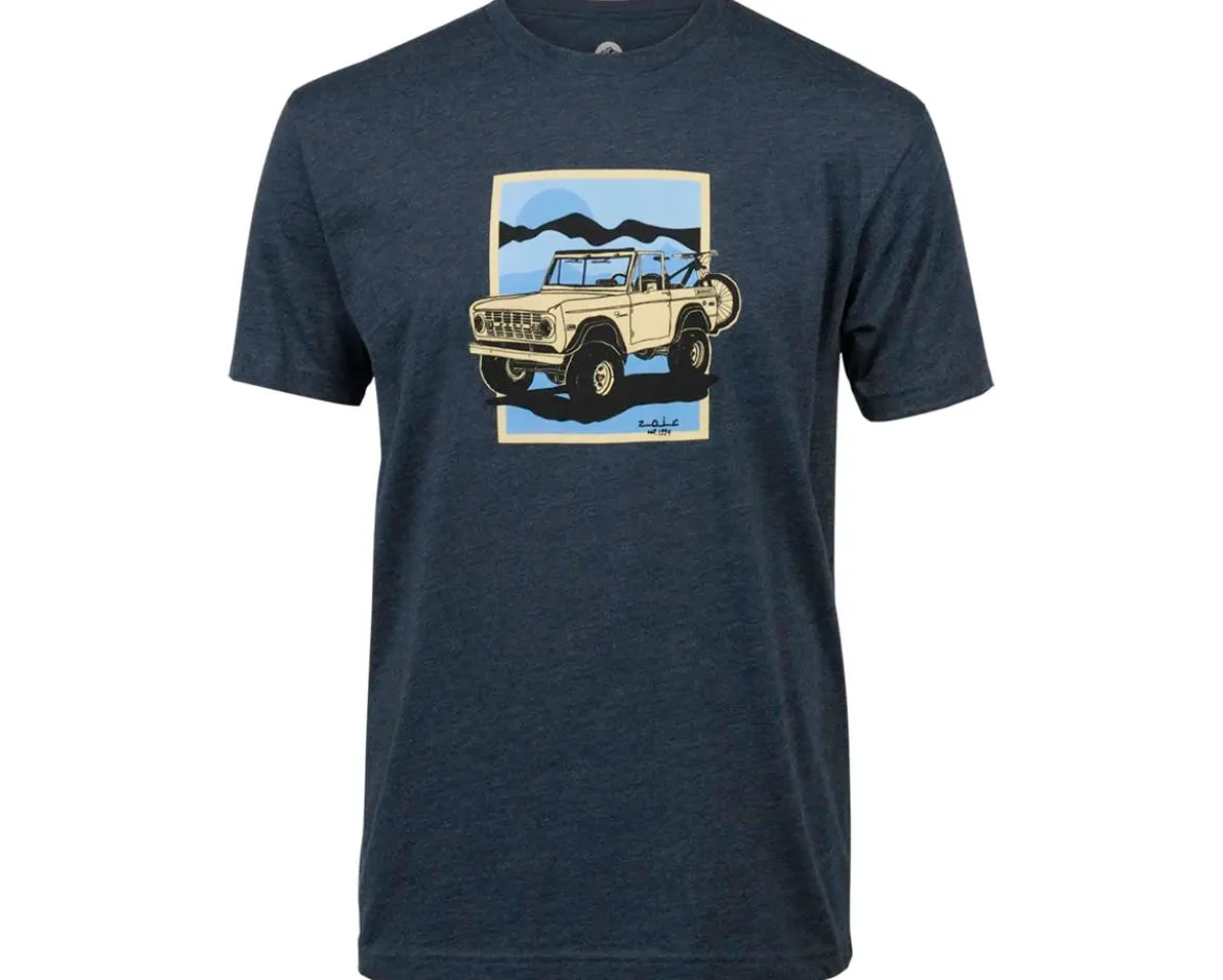 ZOIC Adventure Ride T-Shirt (Navy Blue) (S)