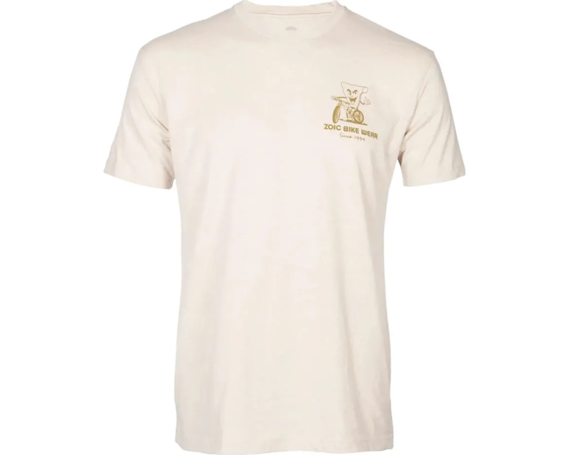 ZOIC Bike Pizza T-Shirt (Bone) (M)