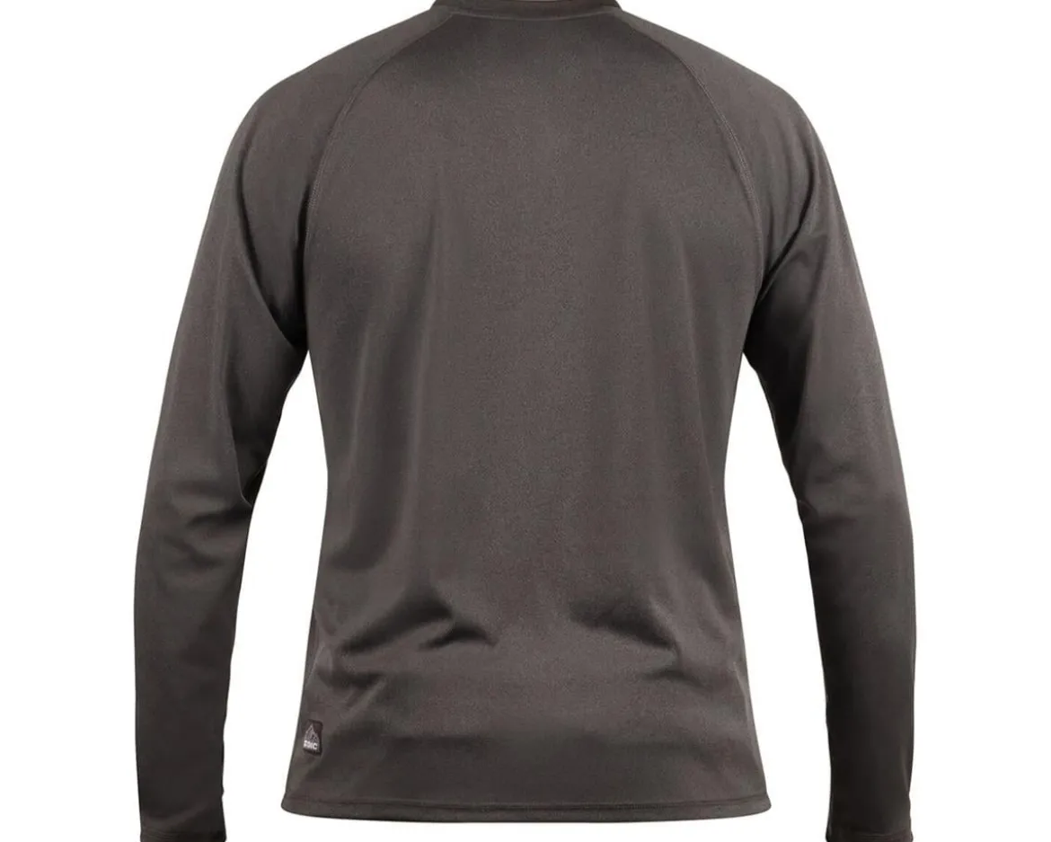 ZOIC Ether Long Sleeve Graphic Jersey (Dark Grey Heather/Green) (L)
