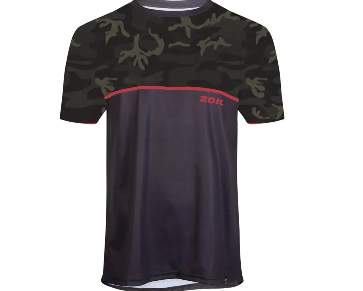 ZOIC Major Short Sleeve Jersey (Black/Black Ops) (S)