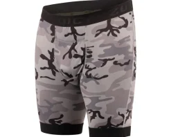 ZOIC Premium Print Liner Shorts (Grey Camo) (S)