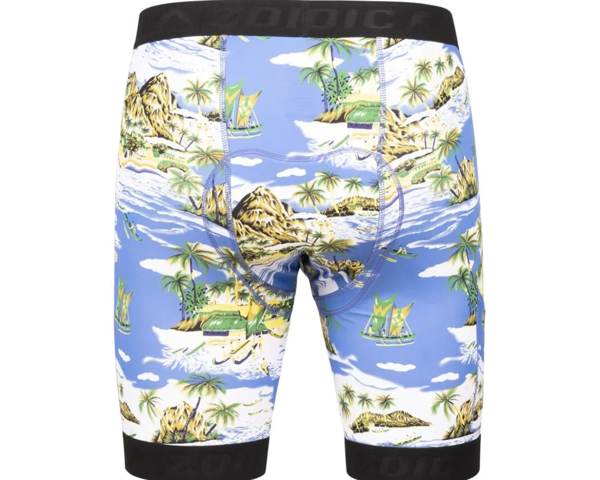 ZOIC Premium Print Liner Short (Blue Hawaii) (L)