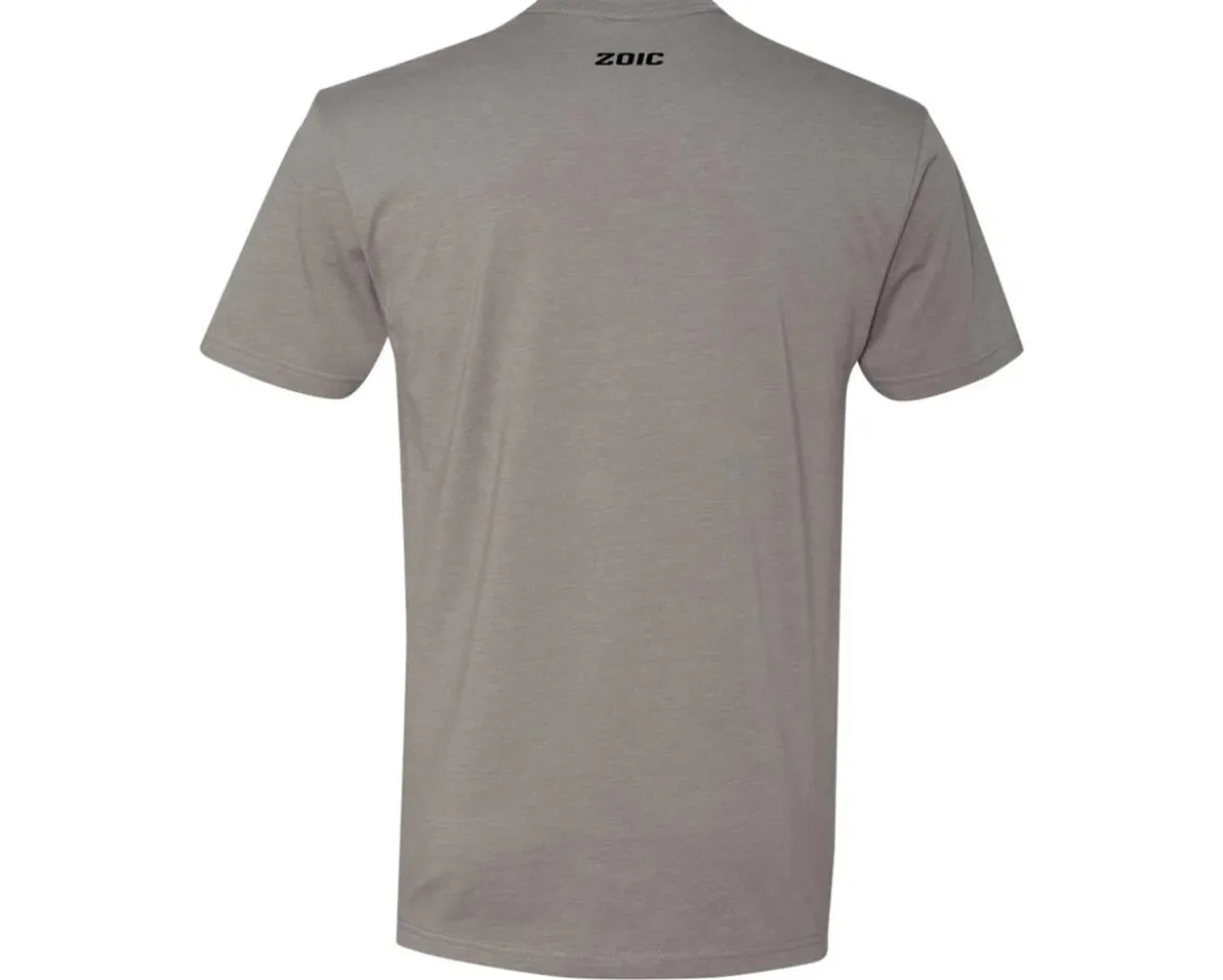 ZOIC Ride Like Lightning T-Shirt (Grey) (L)
