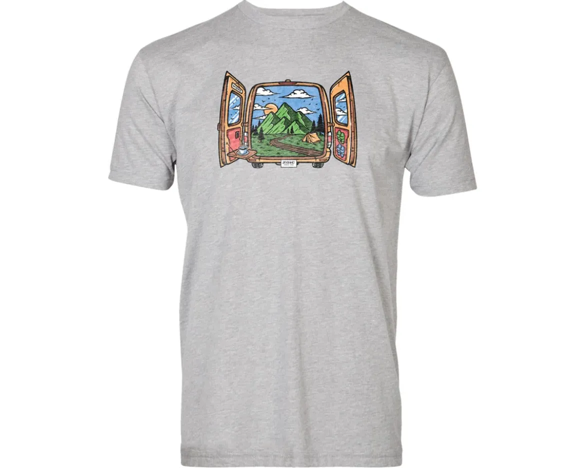 ZOIC Van Life T-Shirt (Grey Heather) (L)